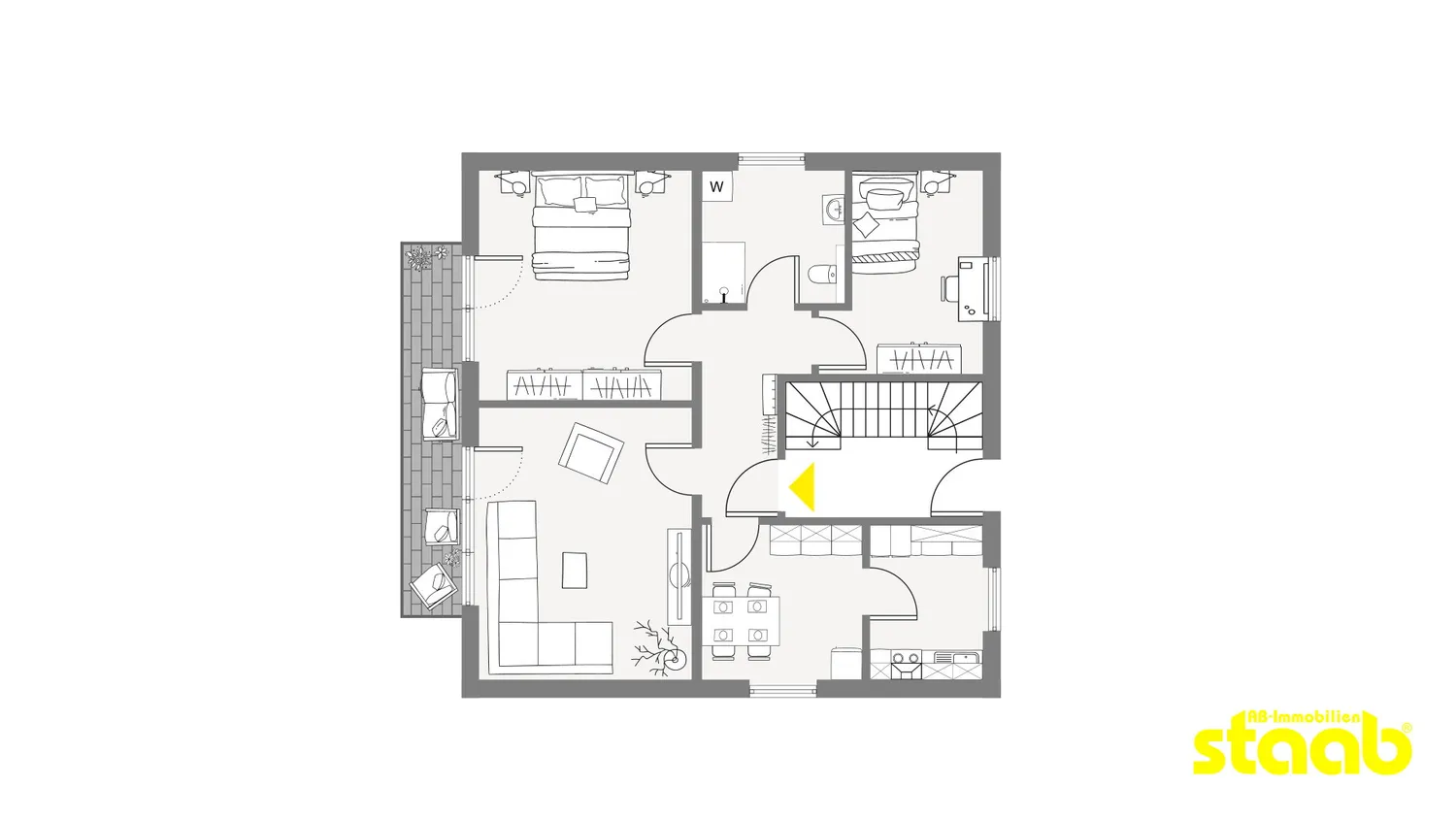 3 Zimmer Wohnung mit 80 m² in Aschaffenburg – Bild 11