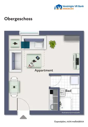 1 Zimmer Wohnung mit 21 m² in Mannheim – Bild 7