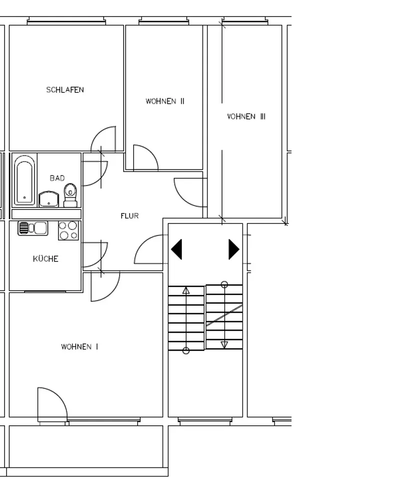 4 Zimmer Wohnung mit 76 m² in Neubrandenburg – Bild 11