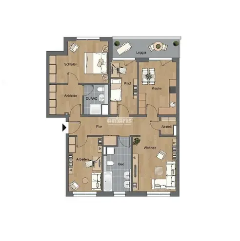 5 Zimmer Wohnung mit 120 m² in Erfurt – Bild 11
