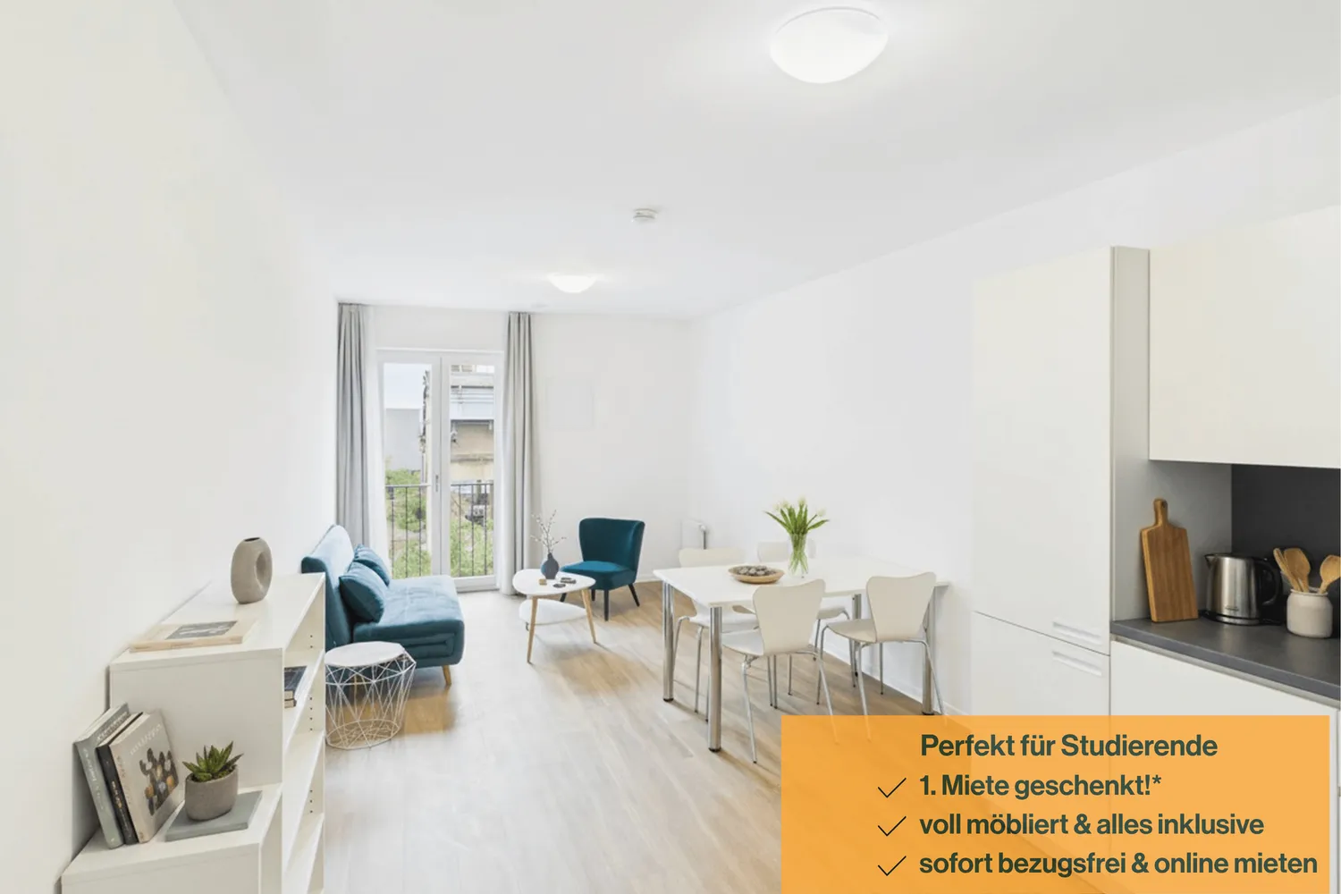 1 Zimmer Wohnung mit 28 m² in Leverkusen – Bild 1