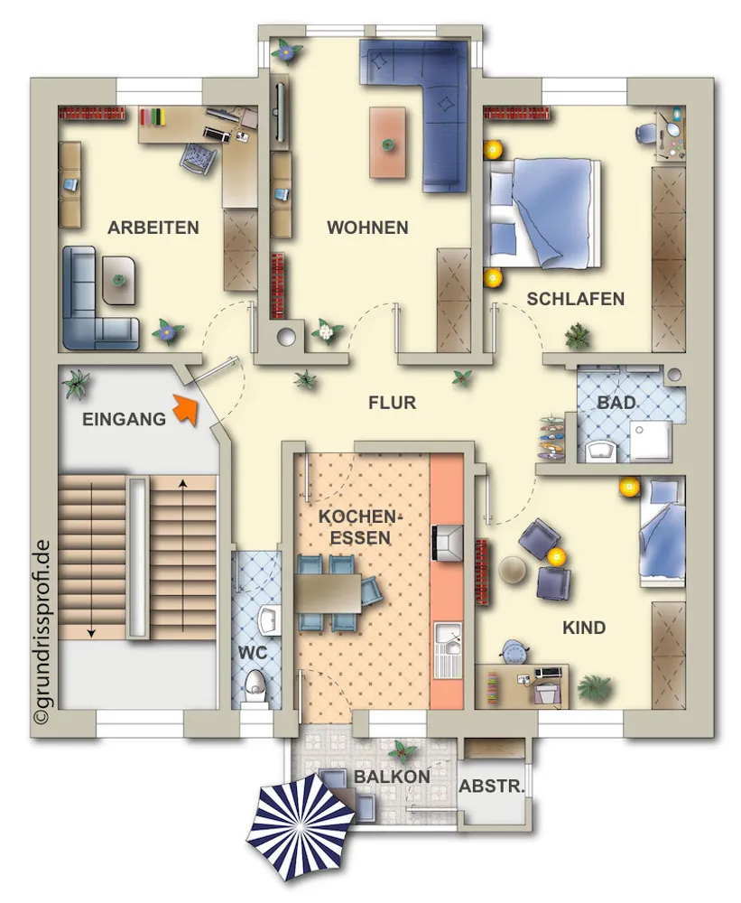 4 Zimmer Wohnung mit 110 m² in Pforzheim – Bild 12