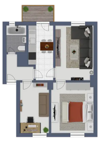 3 Zimmer Wohnung mit 54 m² in Kiel – Bild 10