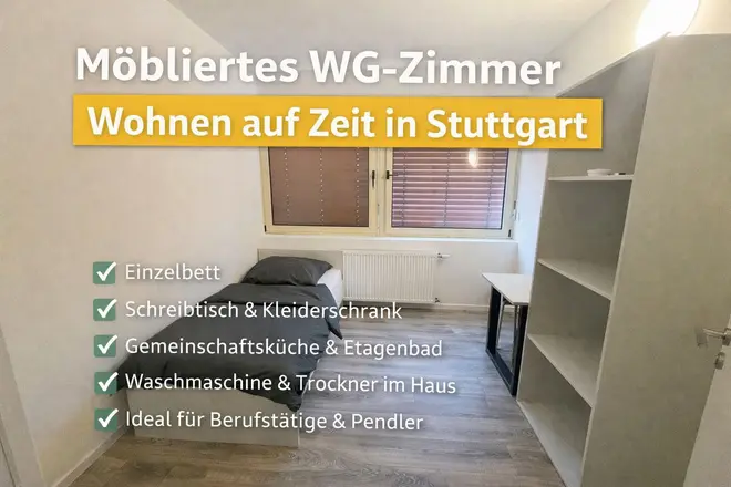 WG-Zimmer mit 13 m² in Stuttgart – Bild 1