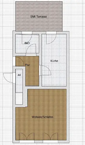 1 Zimmer Wohnung mit 44 m² in Potsdam – Bild 9