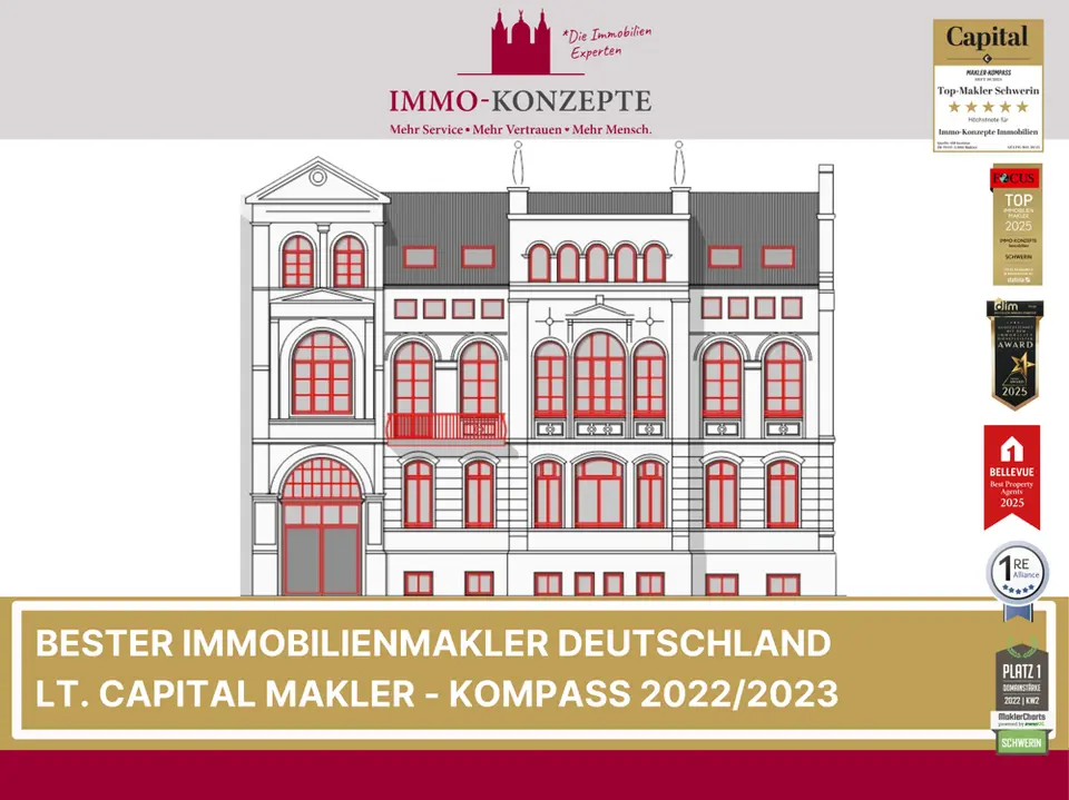 2 Zimmer Wohnung mit 45 m² in Schwerin – Bild 6