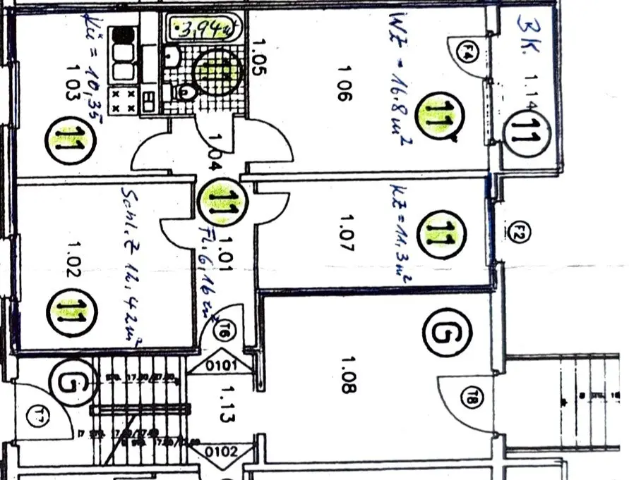 3 Zimmer Wohnung mit 61 m² in Cottbus – Bild 6