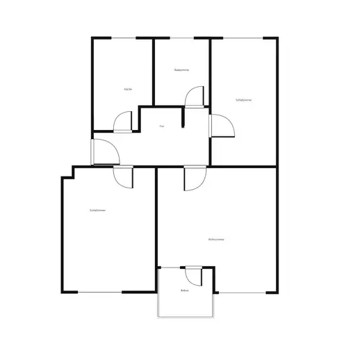 3 Zimmer Wohnung mit 62 m² in Braunschweig – Bild 2
