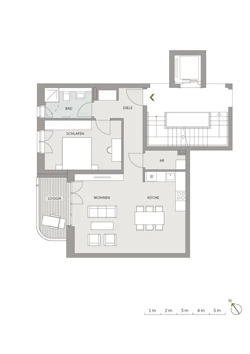 2 Zimmer Wohnung mit 70 m² in Wolfsburg – Bild 4