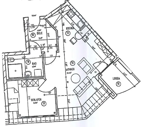2 Zimmer Wohnung mit 55 m² in Osnabrück – Bild 7
