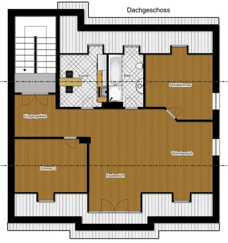 3 Zimmer Wohnung mit 83 m² in Hanau – Bild 12