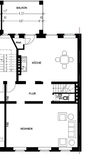 4 Zimmer Wohnung mit 133 m² in Mönchengladbach – Bild 6