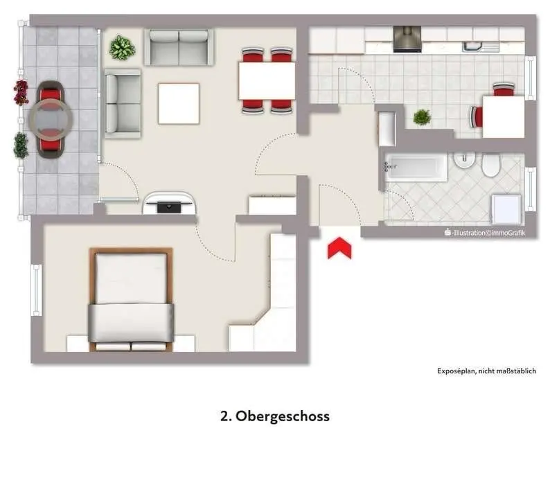 2 Zimmer Wohnung mit 52 m² in Salzgitter – Bild 8