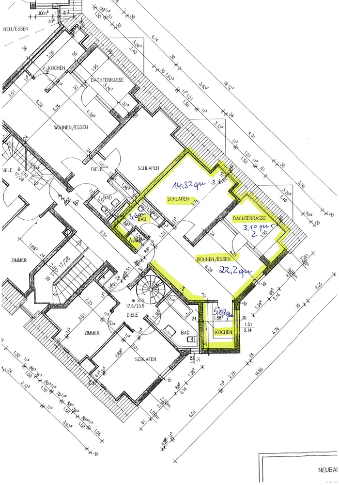 2 Zimmer Wohnung mit 50 m² in Zwickau – Bild 6