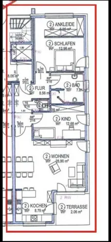 3 Zimmer Wohnung mit 90 m² in Bielefeld – Bild 9