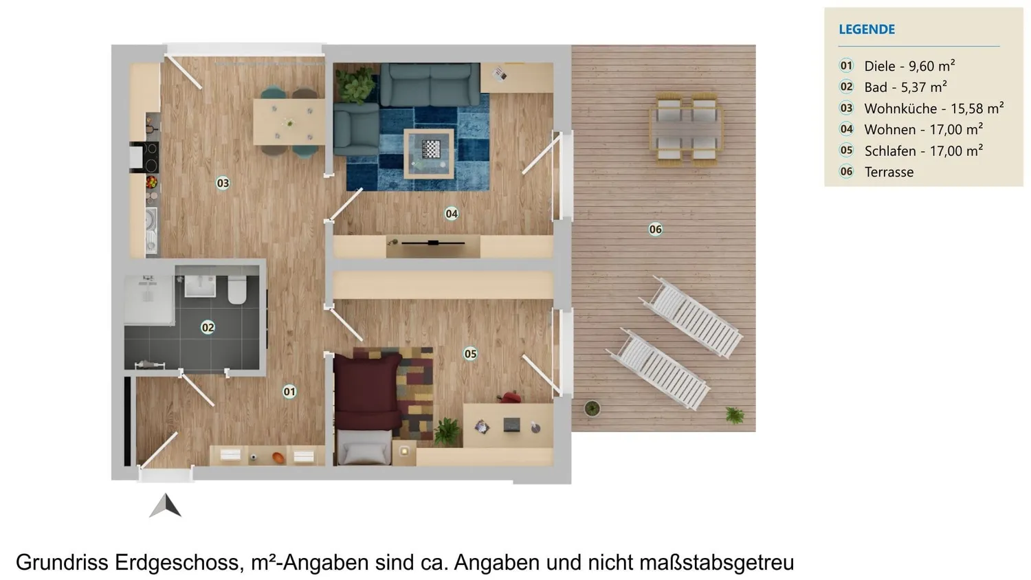 2 Zimmer Wohnung mit 77 m² in Passau – Bild 12