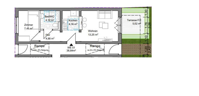 2 Zimmer Wohnung mit 39 m² in Leipzig – Bild 8
