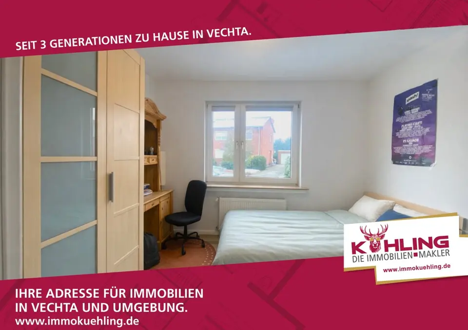 2 Zimmer Wohnung mit 18 m² in Vechta – Bild 3