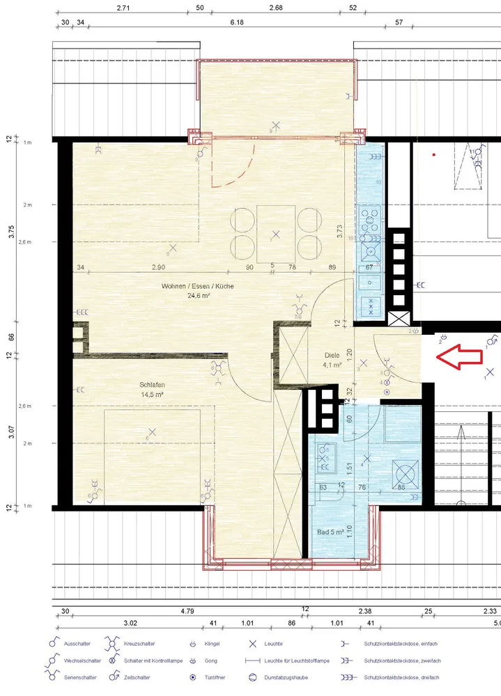 2 Zimmer Wohnung mit 48 m² in Hildesheim – Bild 11
