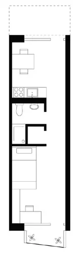 1 Zimmer Wohnung mit 33 m² in Gießen – Bild 9