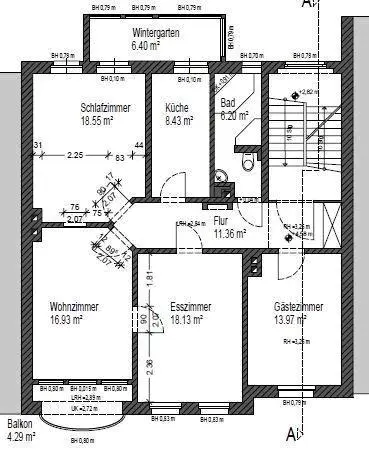 4 Zimmer Wohnung mit 100 m² in Eisenach – Bild 4
