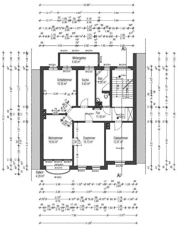 4 Zimmer Wohnung mit 100 m² in Eisenach – Bild 5