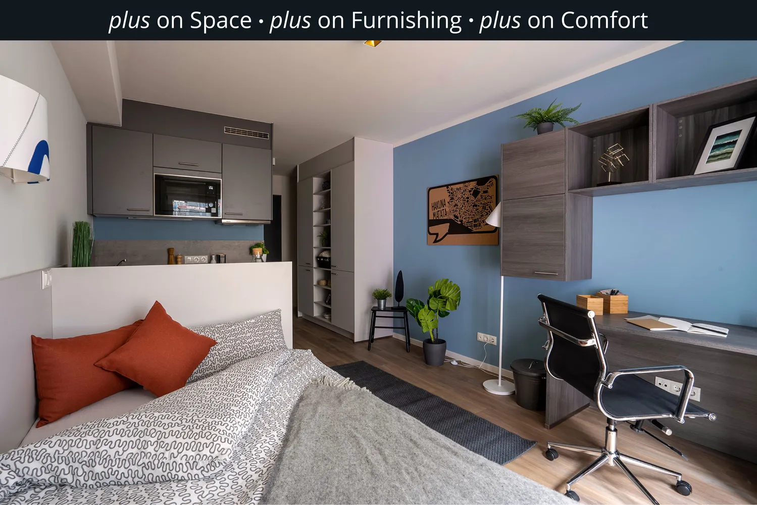 1 Zimmer Wohnung mit 21 m² in Hamburg – Bild 1