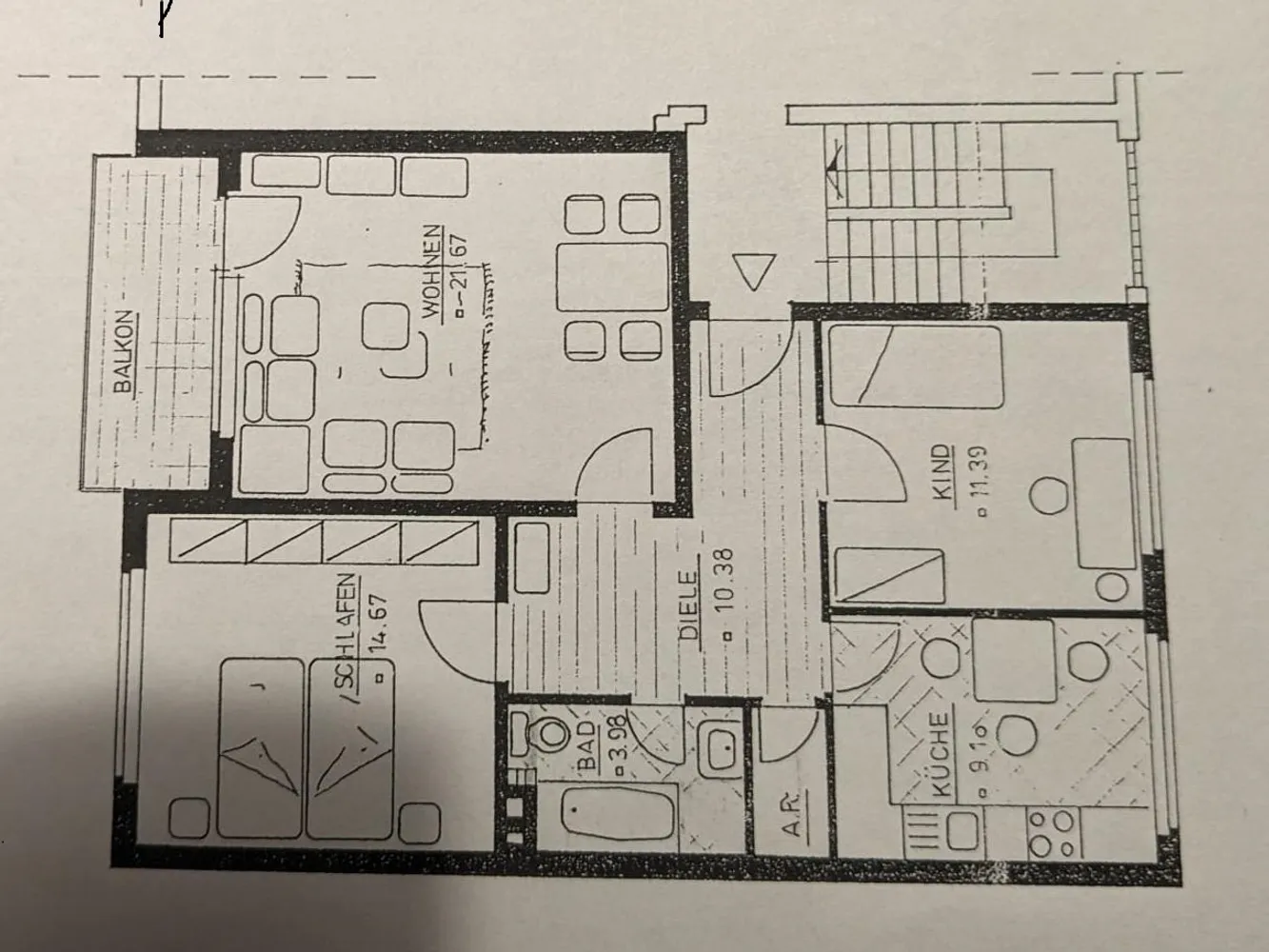 3 Zimmer Wohnung mit 76 m² in Essen – Bild 5