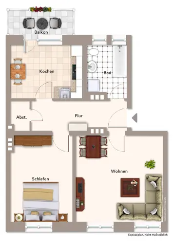 2 Zimmer Wohnung mit 67 m² in Magdeburg – Bild 10