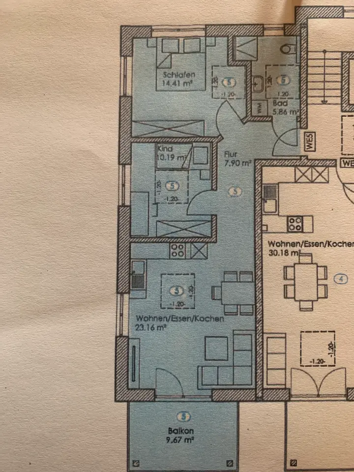 3 Zimmer Wohnung mit 66 m² in Cham – Bild 5