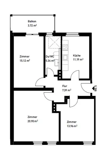 3 Zimmer Wohnung mit 80 m² in Paderborn – Bild 7