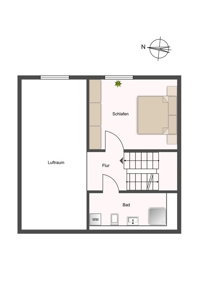 2 Zimmer Wohnung mit 79 m² in Lübeck – Bild 3