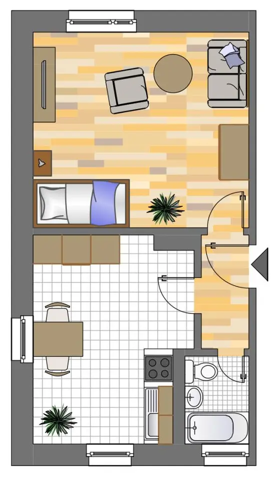Studio mit 36 m² in Herne – Bild 3