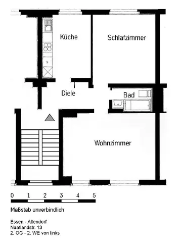 2 Zimmer Wohnung mit 57 m² in Essen – Bild 6