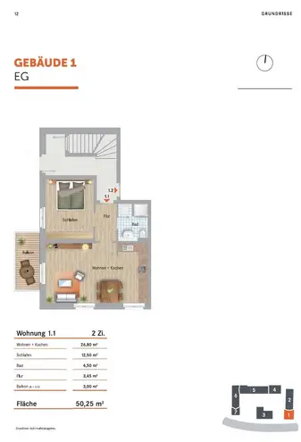 2 Zimmer Wohnung mit 50 m² in Dresden – Bild 8