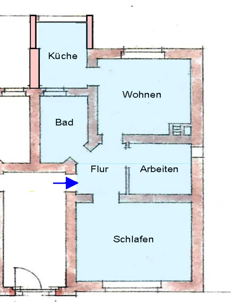 2 Zimmer Wohnung mit 45 m² in Essen – Bild 9