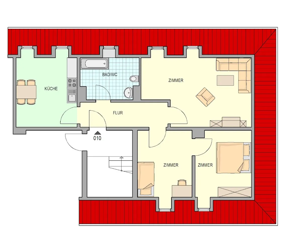 3 Zimmer Wohnung mit 73 m² in Herne – Bild 10