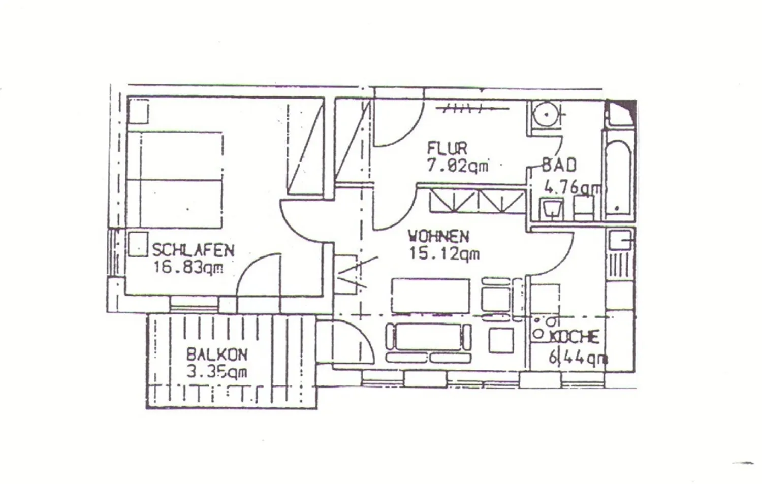 2 Zimmer Wohnung mit 54 m² in Leipzig – Bild 6