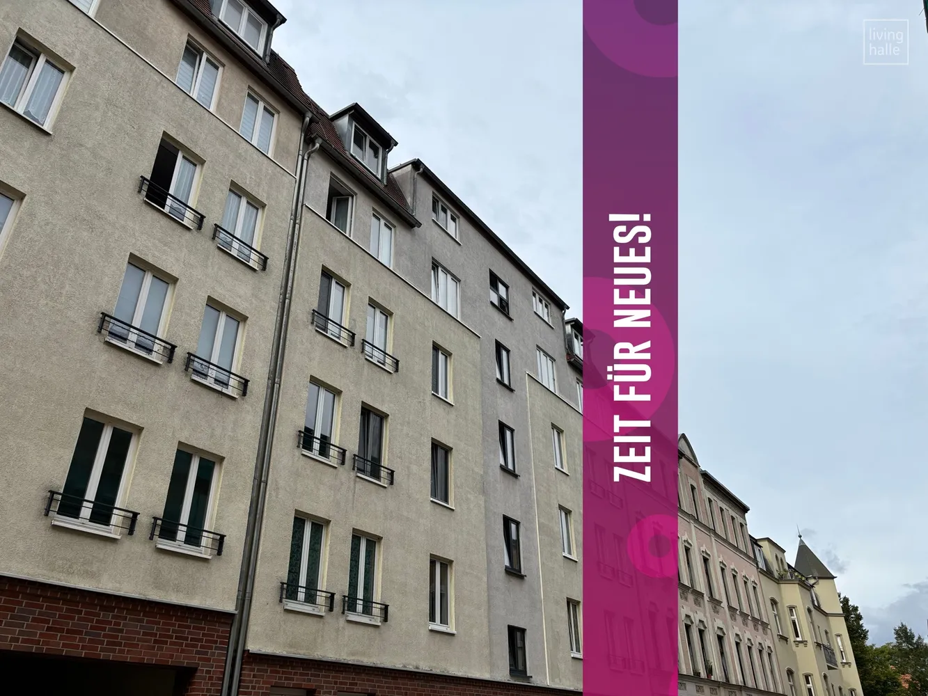 2 Zimmer Wohnung mit 58 m² in Halle (Saale) – Bild 1