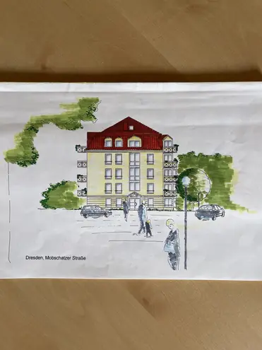 2 Zimmer Wohnung mit 54 m² in Dresden – Bild 1