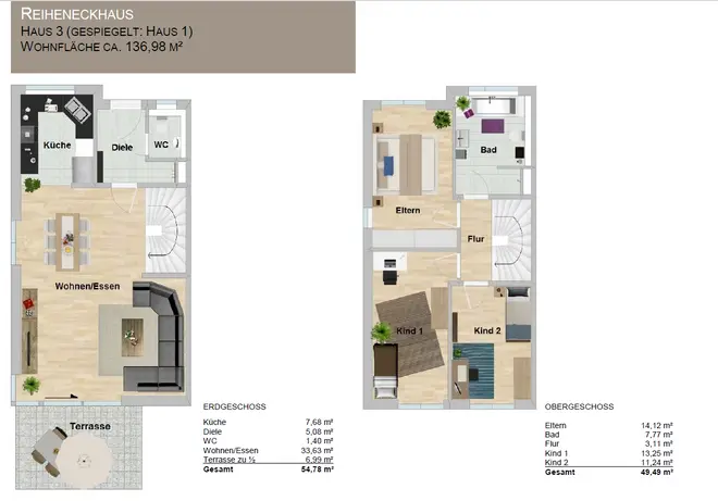 5 Zimmer Haus mit 136 m² in Nürnberg – Bild 3