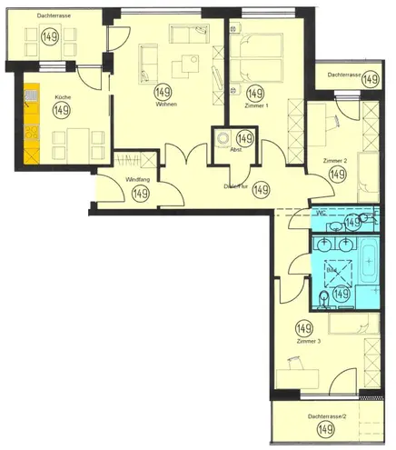 4 Zimmer Wohnung mit 104 m² in Leipzig – Bild 11