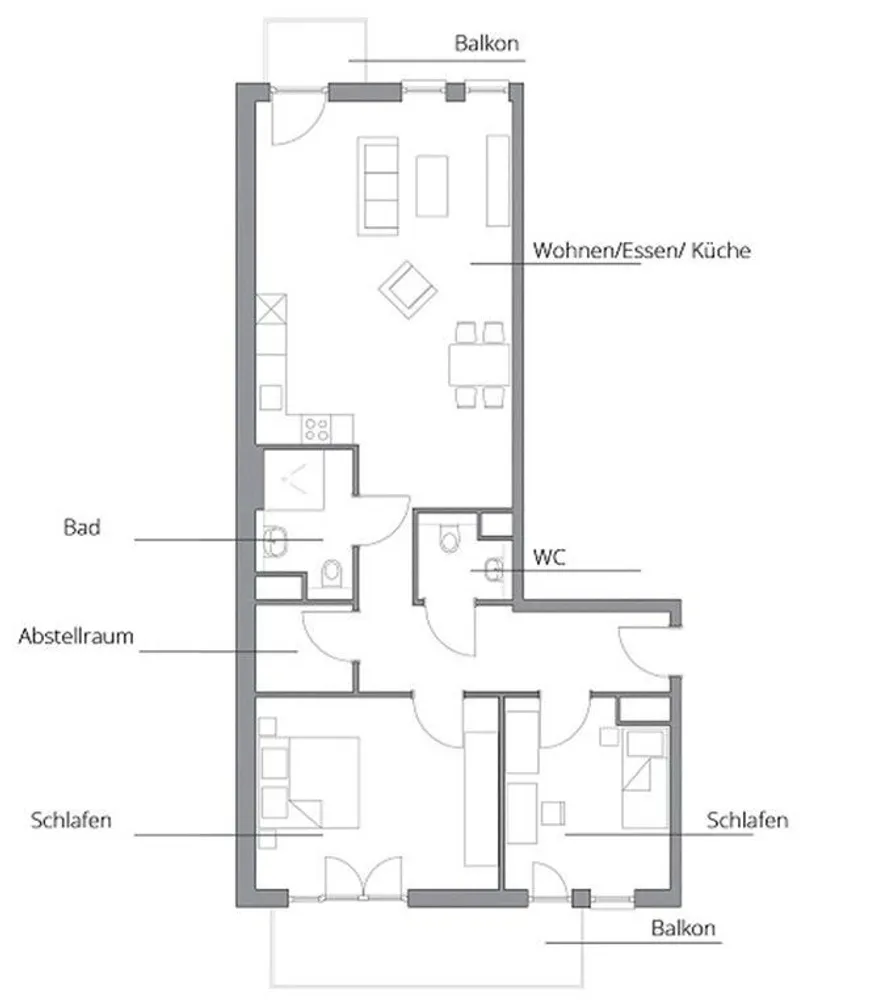 3 Zimmer Wohnung mit 106 m² in Kiel – Bild 10