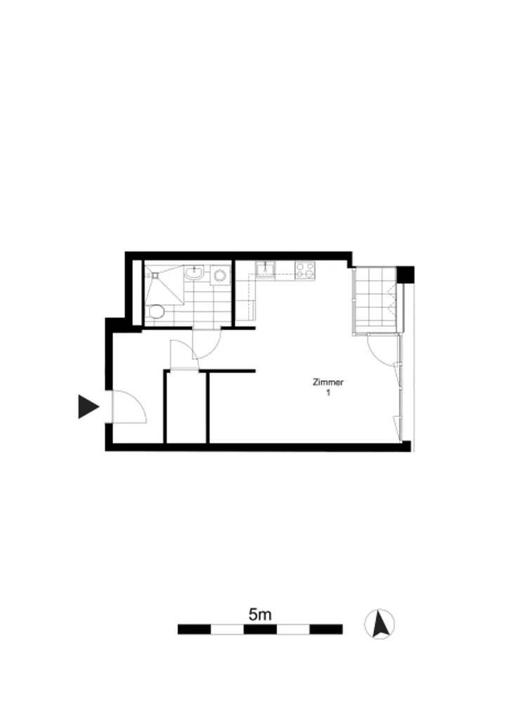 1 Zimmer Wohnung mit 43 m² in Berlin – Bild 2