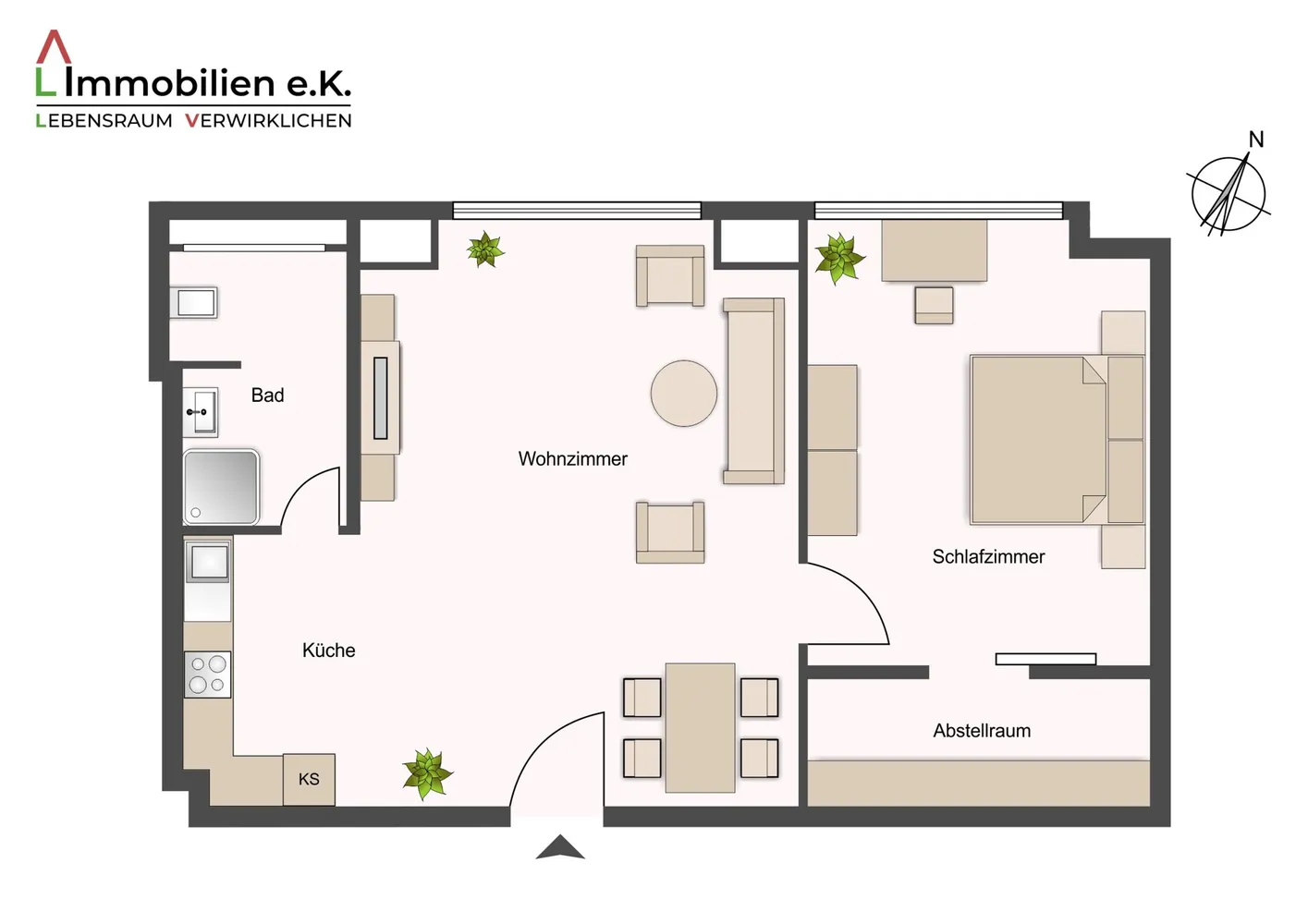 2 Zimmer Wohnung mit 71 m² in Stuttgart – Bild 2