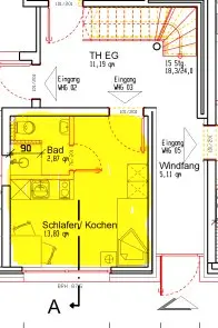 Studio mit 16 m² in Vechta – Bild 5
