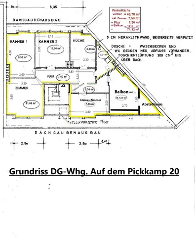 4 Zimmer Wohnung mit 60 m² in Bremen – Bild 1