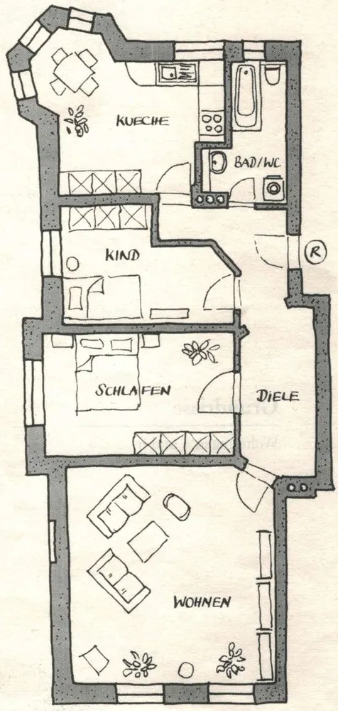 3 Zimmer Wohnung mit 90 m² in Landshut – Bild 8