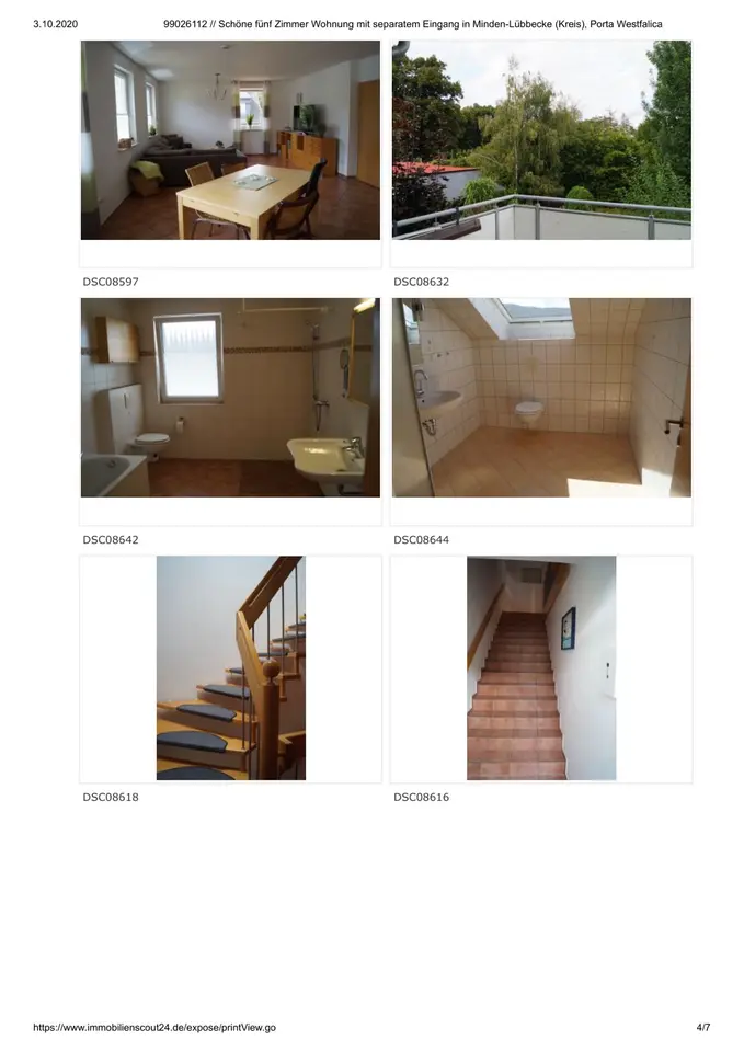 5 Zimmer Wohnung mit 136 m² in Minden – Bild 2