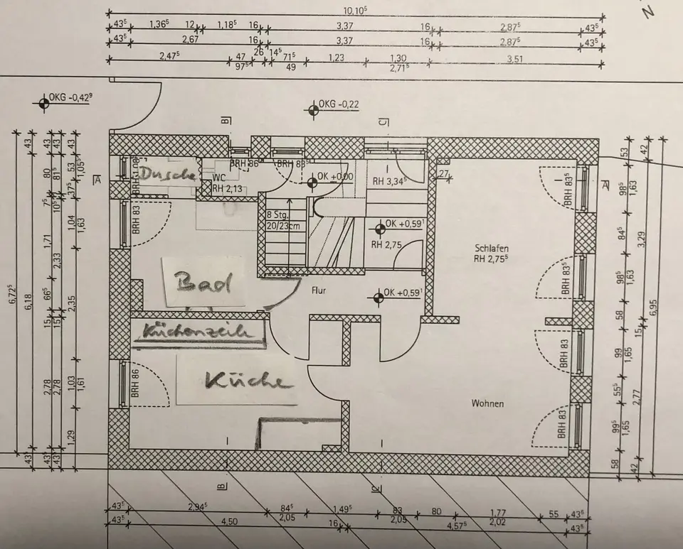 2 Zimmer Wohnung mit 46 m² in Lübeck – Bild 4